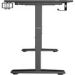 Obrázok pre výrobcu ULTRADESK Herný stôl Ultradesk CRUISER BLACK, 160x70 cm, 66-82 cm, držiak slúchadiel, 3 otvory pre káble, výškovo nastaviteľný, s