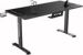 Obrázok pre výrobcu ULTRADESK Herný stôl MOMENTUM - Black, 152,5x70 cm, 75,5 cm, s XXL podložkou pod myš, držiak slúchadiel, nápojov, mobila