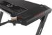 Obrázok pre výrobcu ULTRADESK Herný stôl ROCKET BLACK, 128x68 cm, 78 cm, s XL podložkou pod myš, držiak slúchadiel aj nápojov, DOPREDAJ