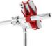 Obrázok pre výrobcu Držiak na mobil Bone Bike Tie 3, na bycikel, nastaviteľná veľkosť, červený, 4.7-7.2", silikón, na pripevnenie na riadidlá, červená