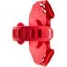 Obrázok pre výrobcu Držiak mobilu a powerbanky Bone Bike Tie 3 Pro Pack, na bycikel, nastaviteľná veľkosť, červený, 4-6.5", silikón, na riadidlá, červ