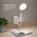 Obrázok pre výrobcu Colorway stolní LED lampa / CW-DL02B-B/ Integrovaná baterie / Klip/ Bílá
