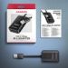 Obrázok pre výrobcu AXAGON ADM2-AM USB-A 10Gbps - M.2 NVMe & SATA SSD adaptér, kabel USB-A 10cm