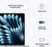 Obrázok pre výrobcu Apple MacBook Air 15" M4 /15,3" 2880x1864/24GB/512GB SSD/M4/Sequoia/Sky Blue