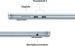 Obrázok pre výrobcu Apple MacBook Air 15" M4 /15,3" 2880x1864/16GB/256GB SSD/M4/Sequoia/Sky Blue