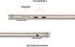 Obrázok pre výrobcu Apple MacBook Air 15" M4 /15,3" 2880x1864/16GB/256GB SSD/M4/Sequoia/Starlight