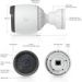 Obrázok pre výrobcu Ubiquiti UniFi Video Camera G6 Bullet (8MP, 3864*2160/30sn)