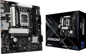 Obrázok pre výrobcu ASRock B860M-X / Intel B860 / LGA1851 / 2x DDR5 / 2x M.2 / HDMI / DP / USB-C / mATX