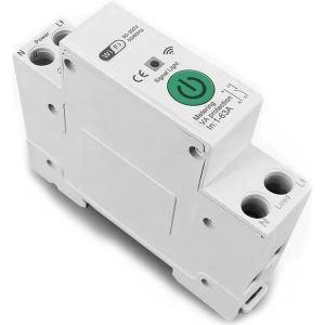 Obrázok pre výrobcu IMMAX NEO SMART elektronický jistič jednofázový 1-63A, měření spotřeby, Wi-Fi, TUYA