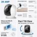 Obrázok pre výrobcu TP-Link Tapo C222 domácí-indoor kamera, (4MP, 2K QHD 1440p, IR 12m, WiFi, 1x100Mb/s, micro SD card)