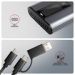 Obrázok pre výrobcu AXAGON EEM2-SD2 USB-C 10Gbps - M.2 NVMe & SATA SSD kovový DISPLAY box, bezšroubkový