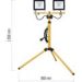 Obrázok pre výrobcu LED REFLEKTOR HOBBY SLIM 2× 30W 4800LM + TROJNOŽKA