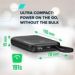 Obrázok pre výrobcu Canyon OnPower 101, Powerbank, 10000 mAh, displej, in: USB-C, out: USB-A, QC 3.0/USB-C, PD 22,5W, integ. káb..