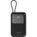 Obrázok pre výrobcu Canyon OnPower 101, Powerbank, 10.000 mAh, displej, in: USB-C, out: USB-A, QC 3.0/USB-C, PD 22,5W, integ. káb..