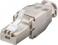 Obrázok pre výrobcu PremiumCord Konektor RJ45 8pinů CAT6A stíněný - montáž bez nástroje