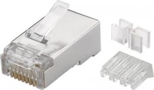 Obrázok pre výrobcu PremiumCord Konektor RJ 45 stíněný, CAT6A, AWG 24-26