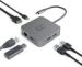 Obrázok pre výrobcu Green Cell HUB2 USB-C, 3x USB 3.0 RJ45 1Gbps HDMI 4K, DEX Nintendo Switch Apple