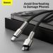Obrázok pre výrobcu Baseus datový kabel Cafule USB-C na Lightning 0,25m PD 20W černý