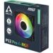Obrázok pre výrobcu ARCTIC P12 Pro A-RGB - 120mm A-RGB PWM ventilátor s rozdělovačem kabelů
