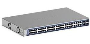 Obrázok pre výrobcu Netgear GS748T 48xGbE, Smart Switch, 2 Copper/SFP Combo Ports, 2 Dedicated SFP Ports