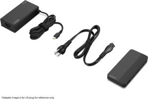 Obrázok pre výrobcu Lenovo USB-C Dual Display Travel Dock (w/ adapter)