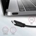 Obrázok pre výrobcu AXAGON HMC-5G21, USB 10Gb/s hub, porty 2x USB-A, 2x USB-C, HDMI 4k/30, PD 60W, kabel USB-C 13cm