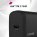 Obrázok pre výrobcu Canyon OnCharge 200, univerzálna nabíjačka do steny, 1x USB-C, PD 20W, biela