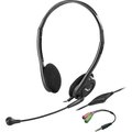 Obrázok pre výrobcu GENIUS headset HS-200C, 2x 3,5 jack, redukce na single jack