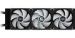 Obrázok pre výrobcu GIGABYTE Vodní chladič GAMING 360, 3x120mm, ARGB, LGA1851, AM5, černá
