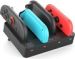 Obrázok pre výrobcu iPega SW2081 Nabíjecí Stanice pro JoyCon Ovladače Nintendo Switch 1/2 Black